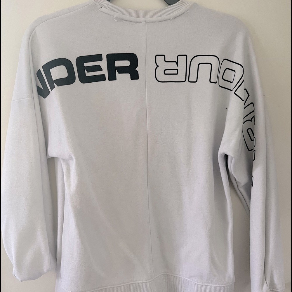 white under armor sweater